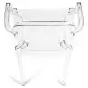 Buy Pack of 2 Transparent Dining Chair - Armrest Design - Louis King Transparent 58735 - prices