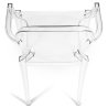 Buy Transparent Dining Chair - Armrest Design - Louis King Transparent 58735 - prices