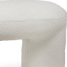 Buy Upholstered Bench in Bouclé Fabric - Loriel White 61307 in the Europe