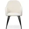 Buy Upholstered Dining Chair in Velvet - Saza Beige 61297 in the Europe