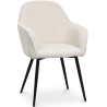 Buy Upholstered Dining Chair in Velvet - Saza Beige 61297 at MyFaktory