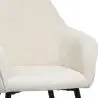 Buy Upholstered Dining Chair in Velvet - Saza Beige 61297 - in the EU