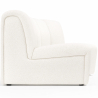 Buy Modular Sofa - Upholstered in Bouclé - 2 Modules - 3/4 Seater - Barkleyn White 61308 home delivery