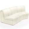 Buy Modular Sofa - Upholstered in Bouclé - 2 Modules - Barkleyn White 61308 in the Europe