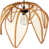 Buy Rattan Ceiling Lamp - Boho Bali Style - Heyma Natural 61311 home delivery