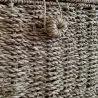 Buy Natural Fiber Basket with Lid - 40x30CM - Vernui Brown 61313 - prices