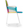 Buy Tropical Garden armchair - White Legs Multicolour 58537 home delivery
