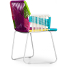 Buy Tropical Garden armchair - White Legs Multicolour 58537 with a guarantee