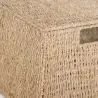 Buy Natural Fiber Basket with Lid - 40x30CM - Greey Natural 61314 home delivery