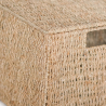 Buy Natural Fiber Basket with Lid - 40x30CM - Greey Natural 61314 with a guarantee