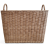 Buy Rattan Basket with Handles - 45x35CM - Gyua Natural 61315 - in the EU