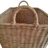 Buy Rattan Basket with Handles - 45x35CM - Gyua Natural 61315 home delivery