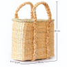 Buy Natural Fiber Basket with Handles - 30x25CM - Gretye Natural 61316 - in the EU