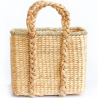 Buy Natural Fiber Basket with Handles - 25x12CM - Gretye Natural 61316 - in the EU