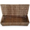 Buy Rattan Basket with Lid / 26x10CM - Deral Natural 61317 - prices