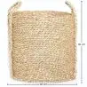 Buy Natural Fiber Basket with Handles - 30x30CM - Gressa Natural 61319 with a guarantee
