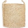 Buy Natural Fiber Basket with Handles - 30x30CM - Gressa Natural 61319 - in the EU