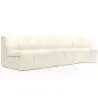 Buy Modular Sofa - Upholstered in Bouclé - 3 Modules - Barkleyn II White 61310 - in the EU