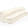 Buy Modular Sofa - Upholstered in Bouclé - 3 Modules - Barkleyn II White 61310 in the Europe