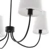 Buy Black Ceiling Chandelier with 4 Shades - Xium Black 61333 at MyFaktory