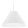 Buy Hanging Ceiling Lamp with Fabric Shade - Derila Black 61334 - in the EU