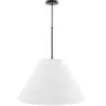 Buy Hanging Ceiling Lamp with Fabric Shade - Derila Black 61334 - in the EU