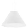 Buy Hanging Ceiling Lamp with Fabric Shade - Derila Black 61334 home delivery