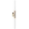 Buy LED Wall Lamp Tube in Metal and Glass - Vintage - Wida Brass 61337 at MyFaktory