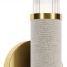 Buy LED Wall Lamp Tube in Metal and Glass - Vintage - Wida Brass 61337 - in the EU