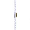 Buy Wall Lamp Applique Flower in White and Gold Metal - 40CM White 61339 with a guarantee