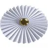 Buy Wall Lamp Applique Flower in White and Gold Metal - 40CM White 61339 - in the EU