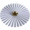 Buy Wall Lamp Applique Flower in White and Gold Metal - 45CM White 61340 - in the EU