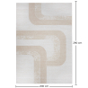Buy Rug Large Contemporary Modern Design - Beige (290x200 cm) - Wera Beige 61344 in the Europe