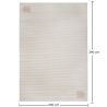 Buy Rug Large Contemporary Modern Design - Beige (290x200 cm) - Poily Beige 61349 home delivery