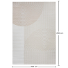 Buy Rug Large Contemporary Modern Design - Beige (290x200 cm) - Pola Beige 61350 in the Europe