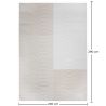 Buy Rug Large Contemporary Modern Design - Beige (290x200 cm) - Dann Beige 61351 home delivery