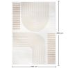 Buy Rug Large Contemporary Modern Design - Beige (290x200 cm) - Zesa Beige 61352 in the Europe