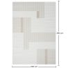 Buy Rug Large Contemporary Modern Design - Beige (290x200 cm) - Topa Beige 61353 home delivery