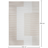 Buy Rug Large Contemporary Modern Design - Beige (290x200 cm) - Bay Beige 61354 in the Europe