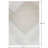 Buy Rug Large Contemporary Modern Design - Beige (290x200 cm) - Teran Beige 61364 home delivery