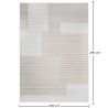 Buy Rug Large Contemporary Modern Design - Beige (290x200 cm) - Spade Beige 61366 home delivery