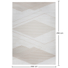 Buy Rug Large Contemporary Modern Design - Beige (290x200 cm) - Irida Beige 61368 in the Europe