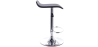 Buy Swivel Chromed Metal Office Bar Stool - Height Adjustable Black 49744 in the Europe