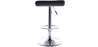 Buy Swivel Chromed Metal Office Bar Stool - Height Adjustable Black 49744 - prices