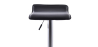 Buy Swivel Chromed Metal Office Bar Stool - Height Adjustable Black 49744 - prices