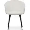 Buy Upholstered Dining Chair in Bouclé - Vurel White 61300 - in the EU
