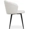 Buy Upholstered Dining Chair in Bouclé - Vurel White 61300 with a guarantee