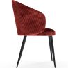 Buy Corduroy Upholstered Dining Chair - Imperial  Wine 61448 with a guarantee