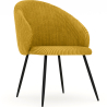 Buy Dining Chair Upholstered in Velvet - Yukon Mustard 61449 at MyFaktory