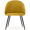 Buy Dining Chair Upholstered in Velvet - Yukon Mustard 61449 - in the EU